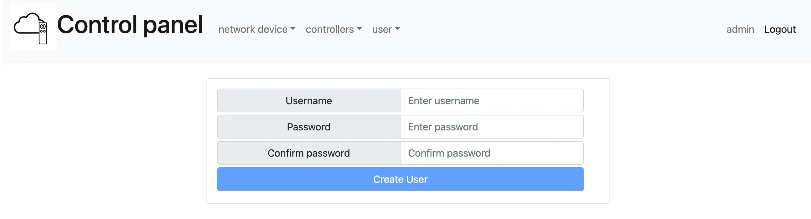 Home Controller User