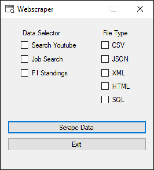 Web Scraper